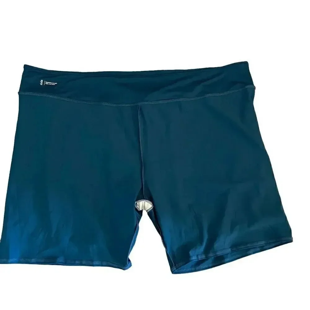 zuda teal bermuda